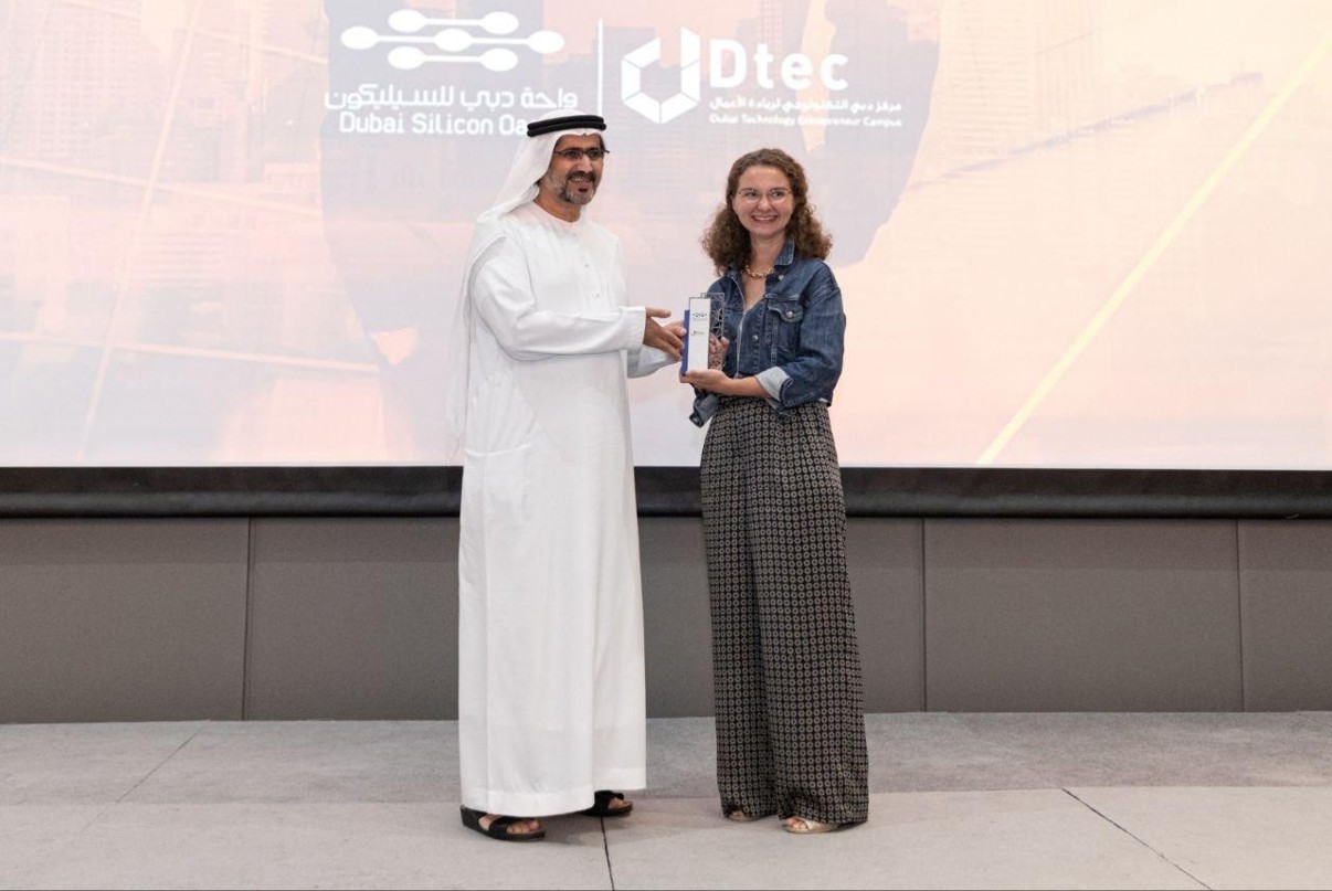 Мы стали обладателем премии в ОАЭ - Dtec innovation award (Dubai Silicon Oasis)